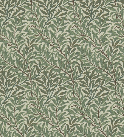 Willow Bough Fabric by Morris & Co Forest/Thyme