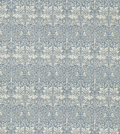 Brer Rabbit Fabric by Morris & Co Slate/Vellum