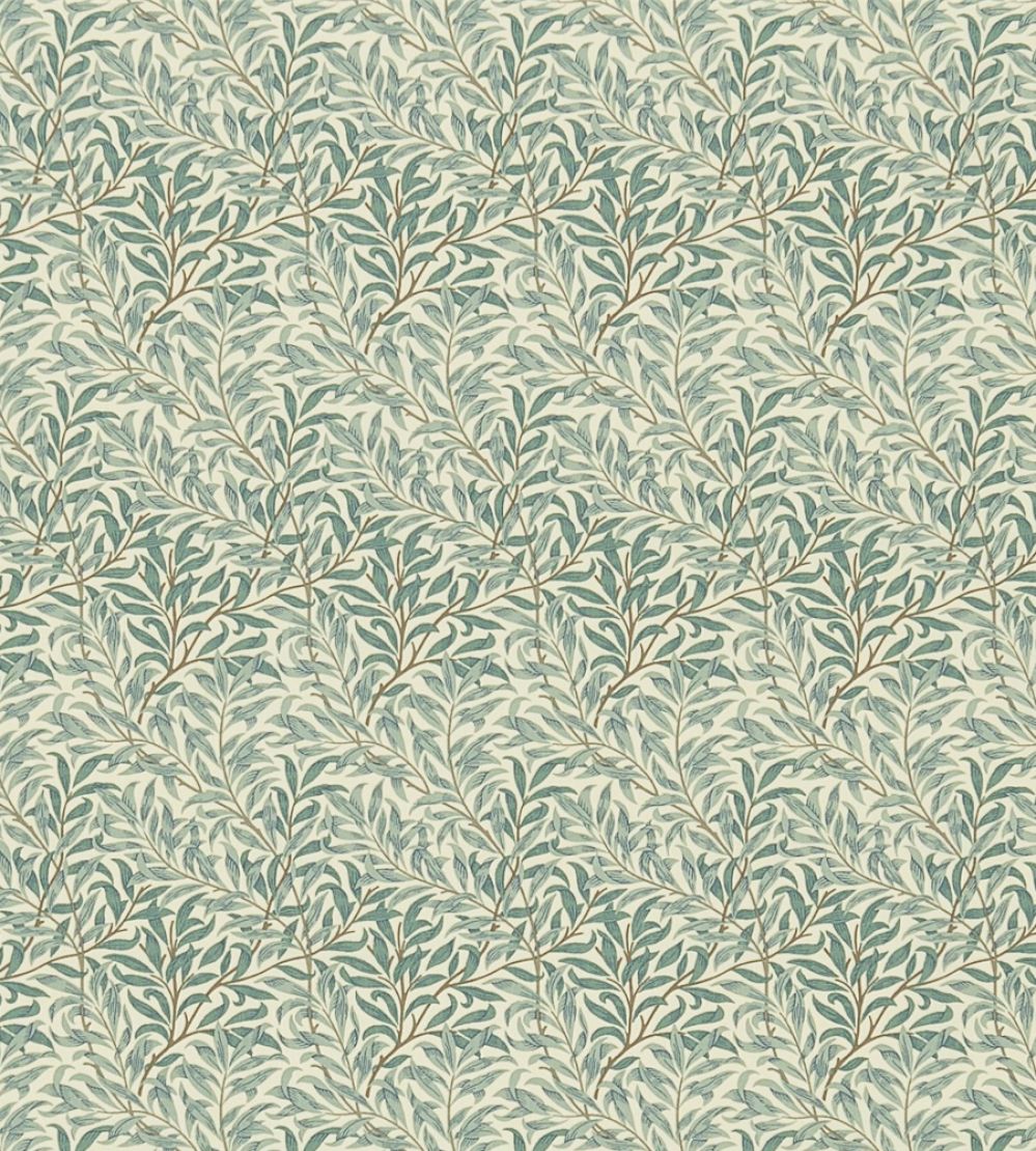 Willow Bough Minor Fabric by Morris & Co Privet/Honeycombe