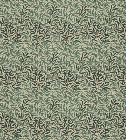 Willow Boughs Fabric by Morris & Co Taupe/Green