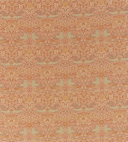 Bird Weave Fabric by Morris & Co Brick