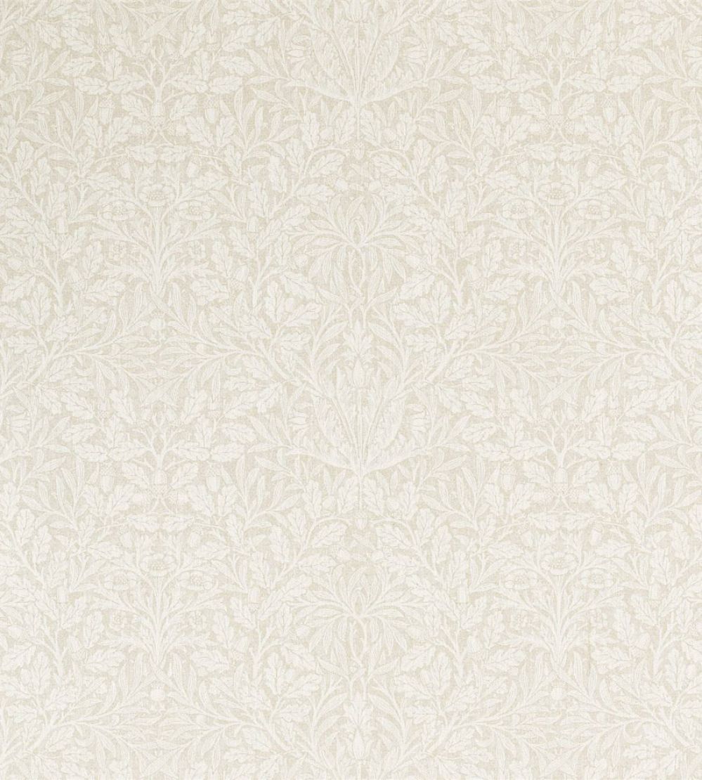 Morris Acorn Fabric by Morris & Co Chalk