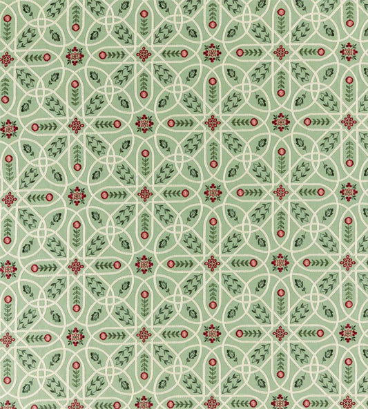 Brophy Embroidery Fabric by Morris & Co Bayleaf