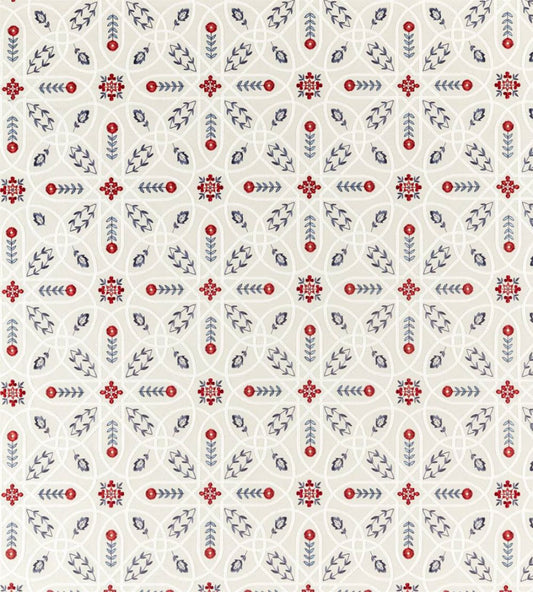 Brophy Embroidery Fabric by Morris & Co Indigo