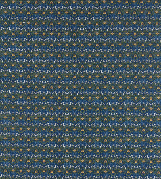 Eye Bright Fabric by Morris & Co Indigo