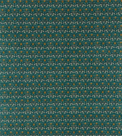 Eye Bright Fabric by Morris & Co Teal