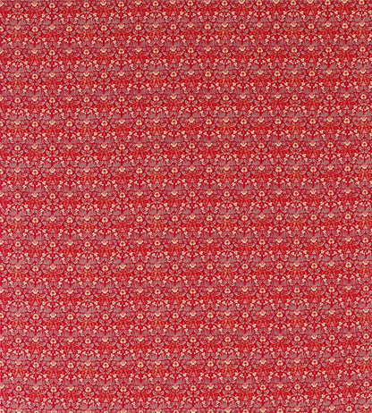 Eye Bright Fabric by Morris & Co Red