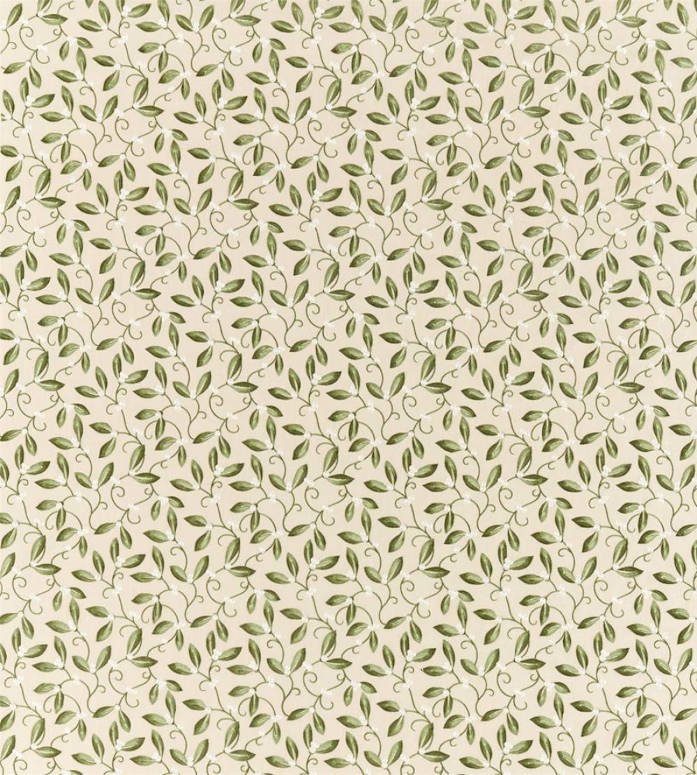 Mistletoe Embroidery Fabric by Morris & Co Artichoke