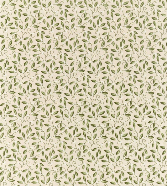 Mistletoe Embroidery Fabric by Morris & Co Artichoke