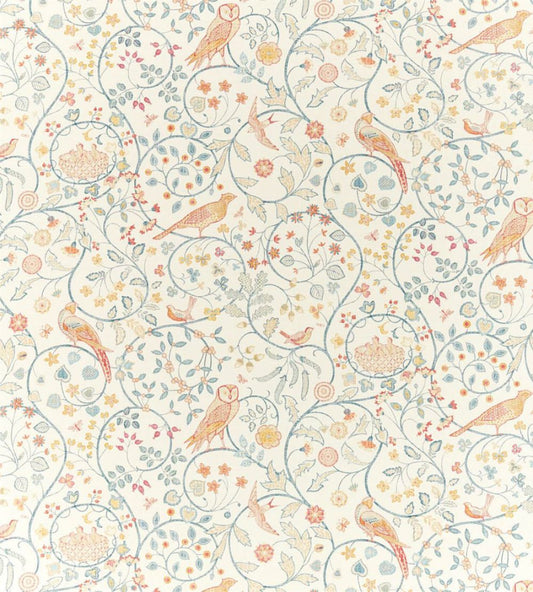 Newill Fabric by Morris & Co Teal