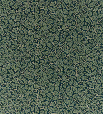 Oak Fabric by Morris & Co Teal / Slate