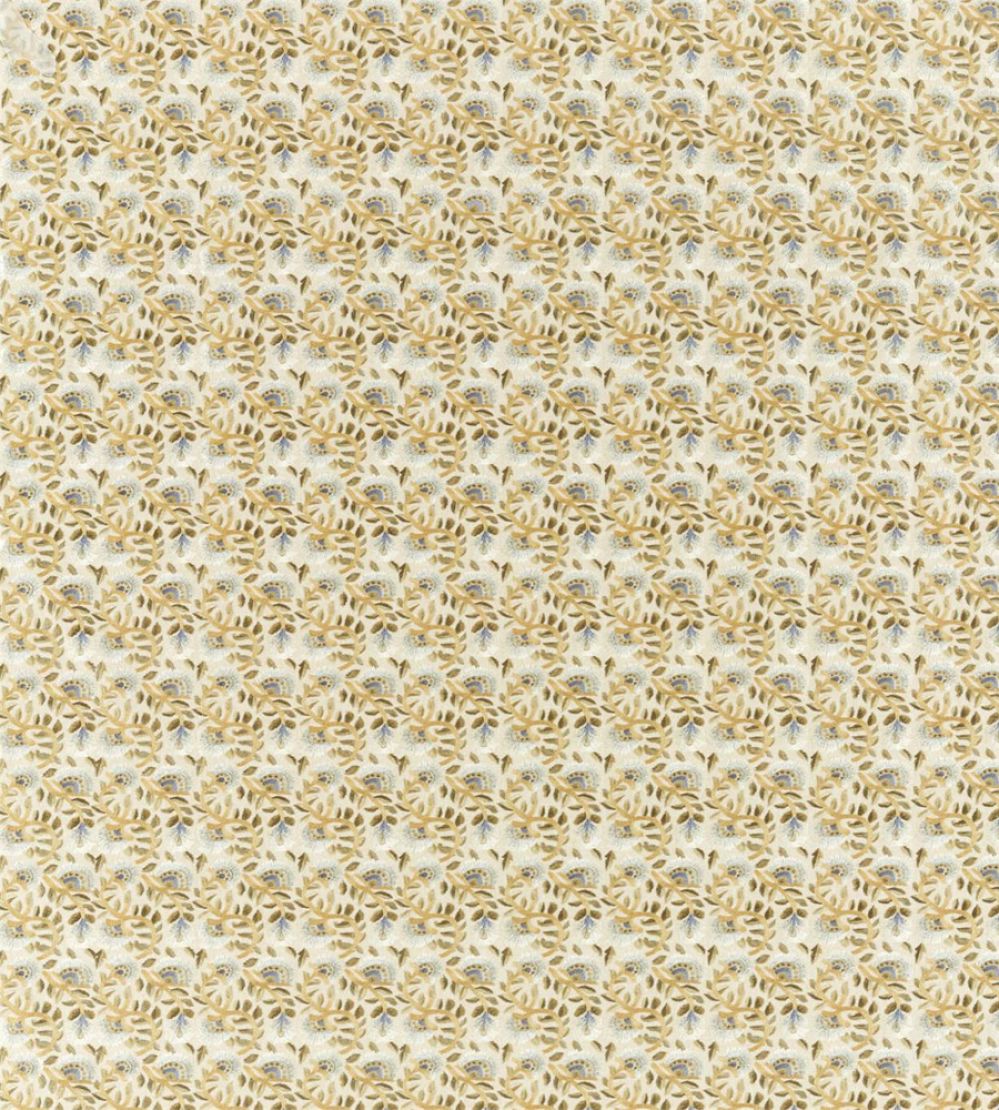 Wardle Embroidery Fabric by Morris & Co Bayleaf / Manilla