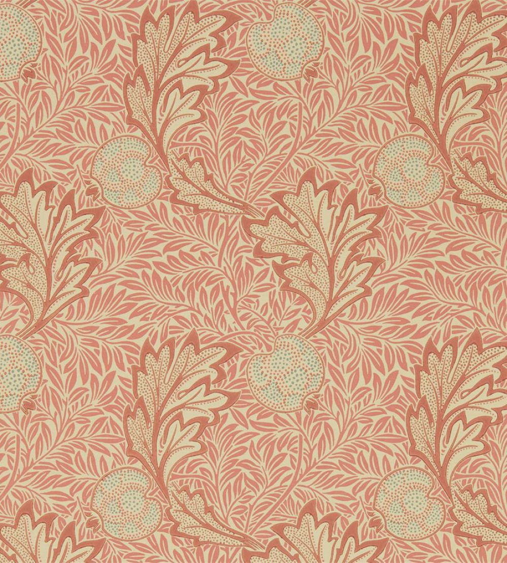 Apple Wallpaper by Morris & Co Rust Gold