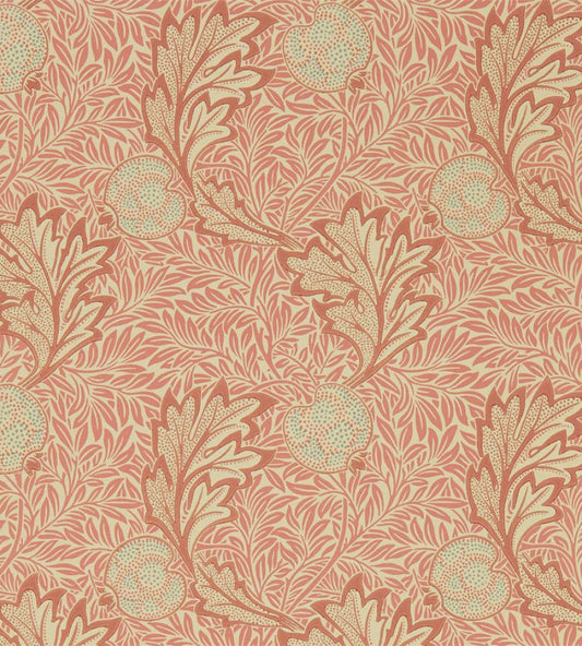 Apple Wallpaper by Morris & Co Rust Gold