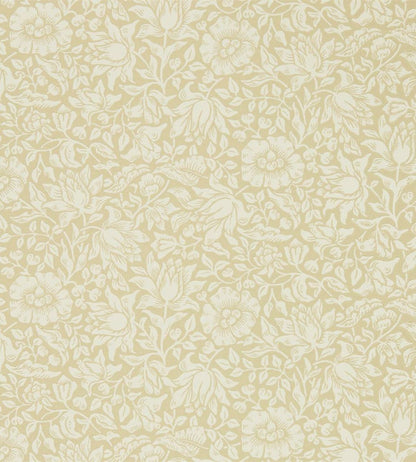 Mallow Wallpaper by Morris & Co Soft Gold