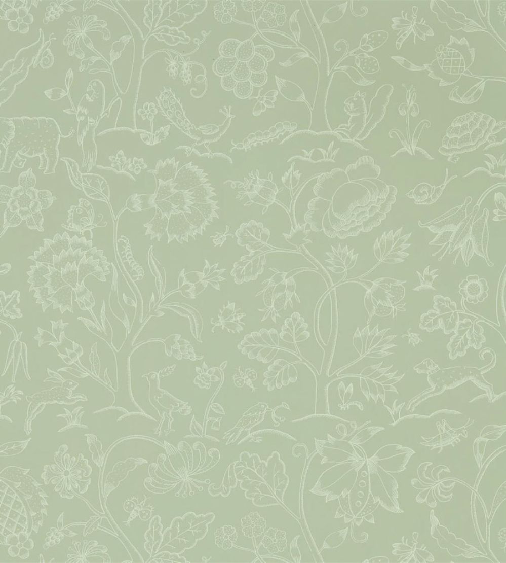 Middlemore Wallpaper by Morris & Co Sage Grey
