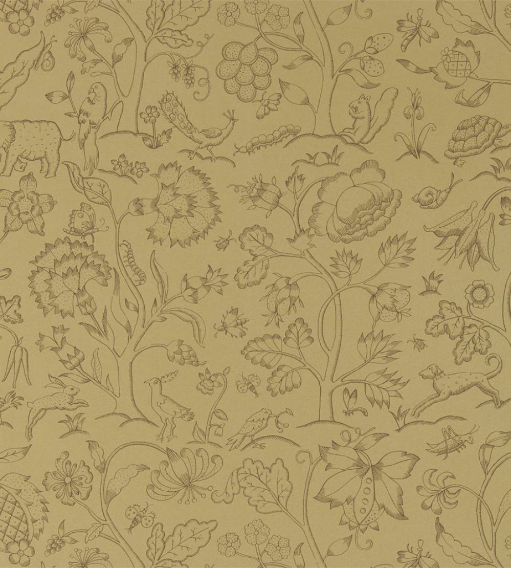 Middlemore Wallpaper by Morris & Co Antique Gold