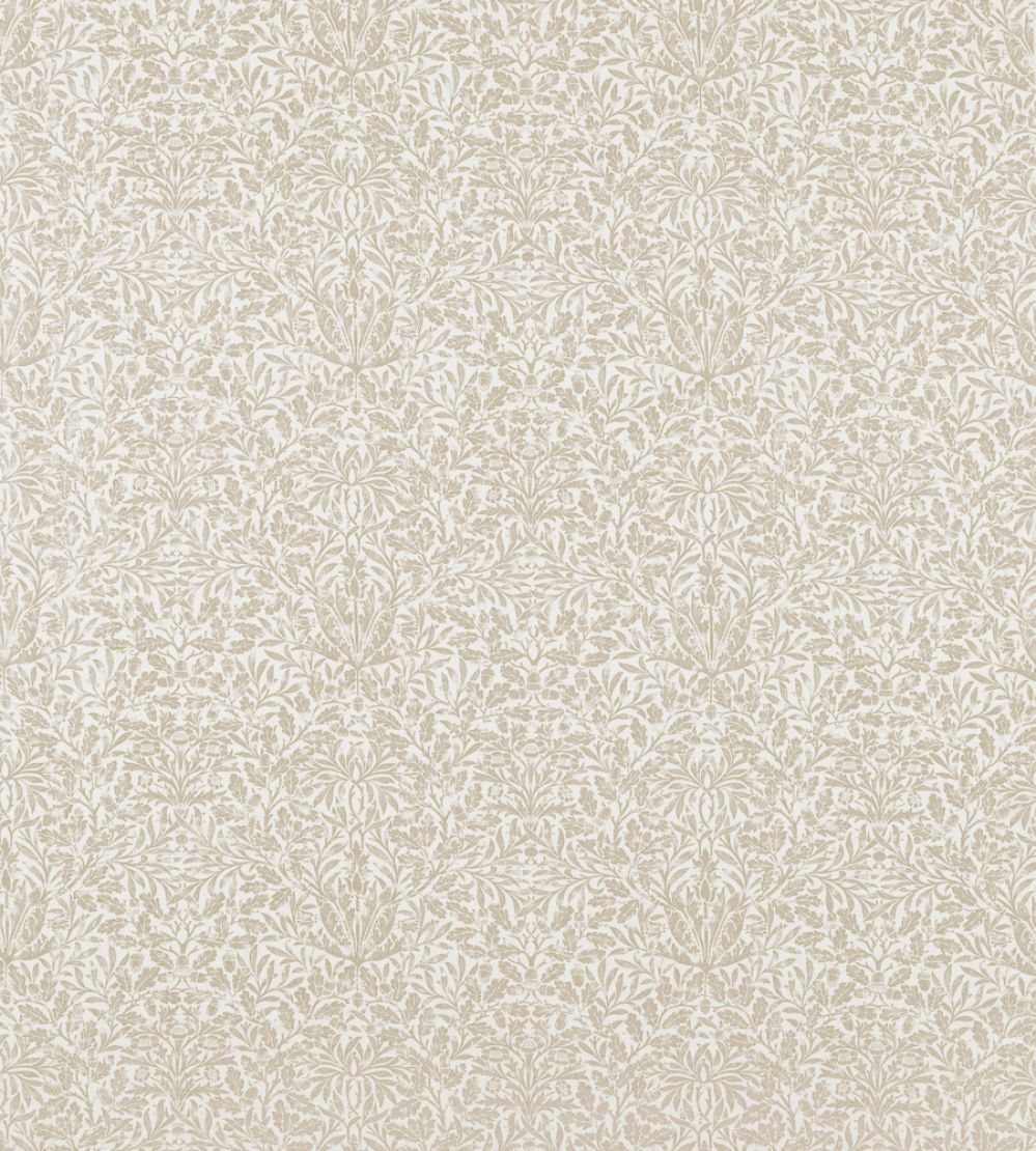 Pure Acorn Fabric by Morris & Co Linen