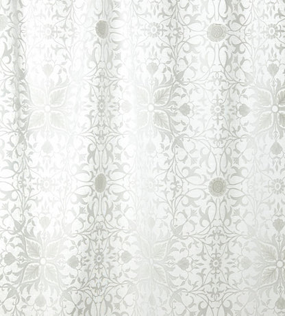 Pure Net Ceiling Applique Fabric by Morris & Co Paper White
