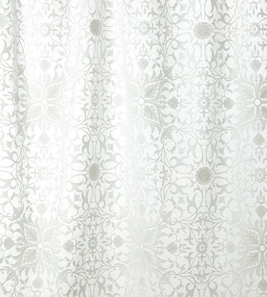 Pure Net Ceiling Applique Fabric by Morris & Co Paper White