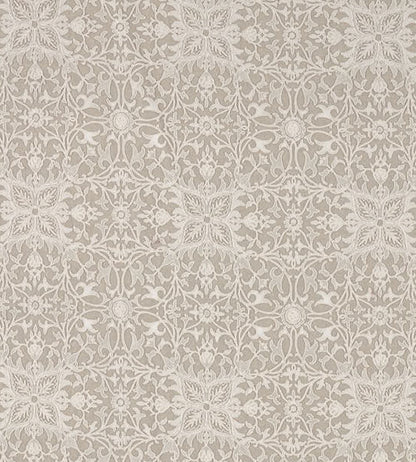 Pure Net Ceiling Embroidery Fabric by Morris & Co Flax