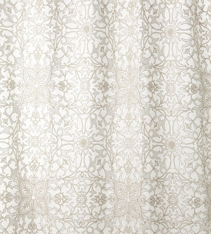 Pure Net Ceiling Embroidery Fabric by Morris & Co Paper White