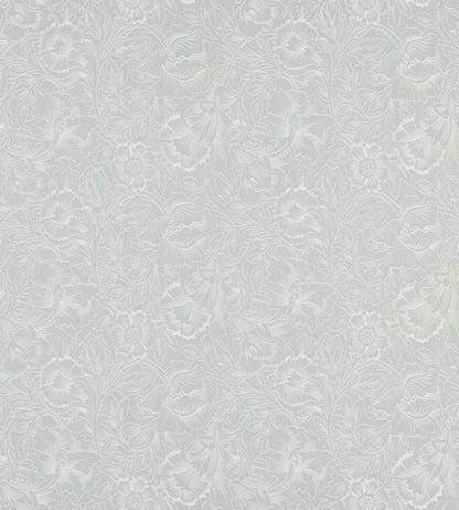 Pure Poppy Embroidery Fabric by Morris & Co Wild Mint