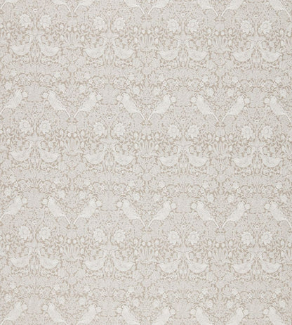 Strawberry Thief Embroidery Fabric by Morris & Co Flax
