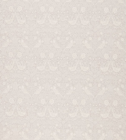 Strawberry Thief Embroidery Fabric by Morris & Co Pebble