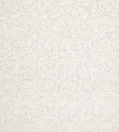Pure Bachelors Button Embroidery Fabric by Morris & Co Grey Blue