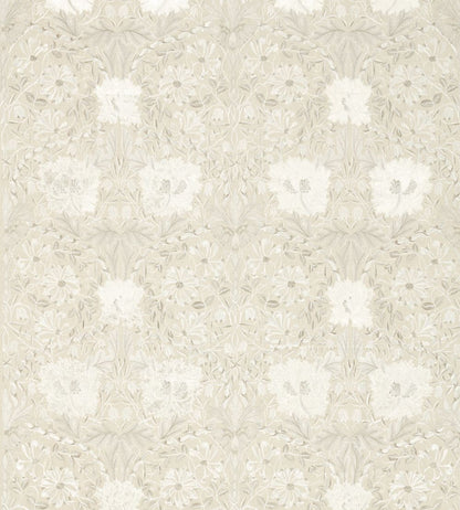 Pure Honeysuckle & Tulip Embroidery Fabric by Morris & Co Linen