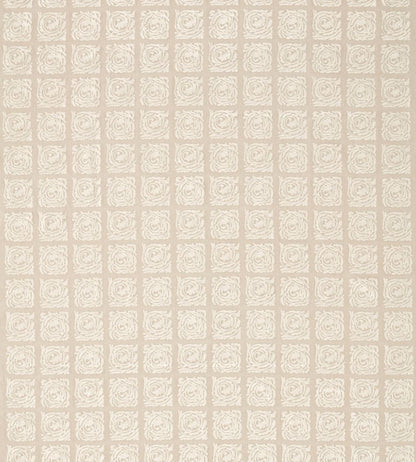 Pure Scroll Embroidery Fabric by Morris & Co Flax