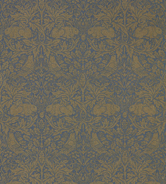 Pure Brer Rabbit Wallpaper by Morris & Co Ink/Gold