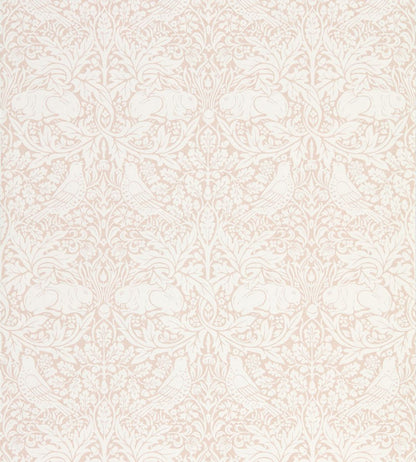 Pure Brer Rabbit Wallpaper by Morris & Co Faded Sea Pink
