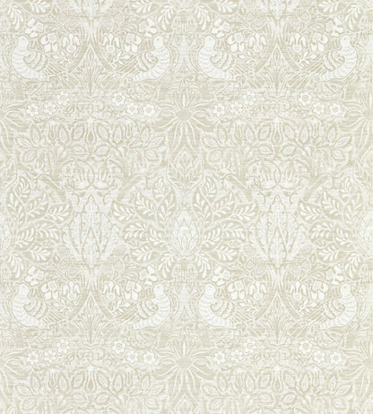Pure Dove & Rose Wallpaper by Morris & Co White Clover