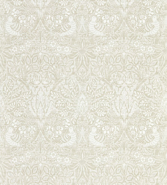 Pure Dove & Rose Wallpaper by Morris & Co White Clover