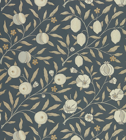 Pure Fruit Wallpaper by Morris & Co Black Ink