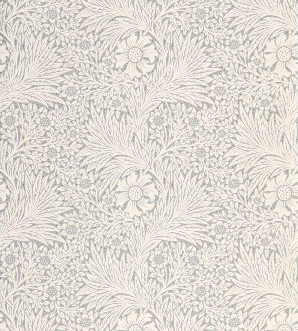Pure Marigold Wallpaper by Morris & Co Cloud Grey