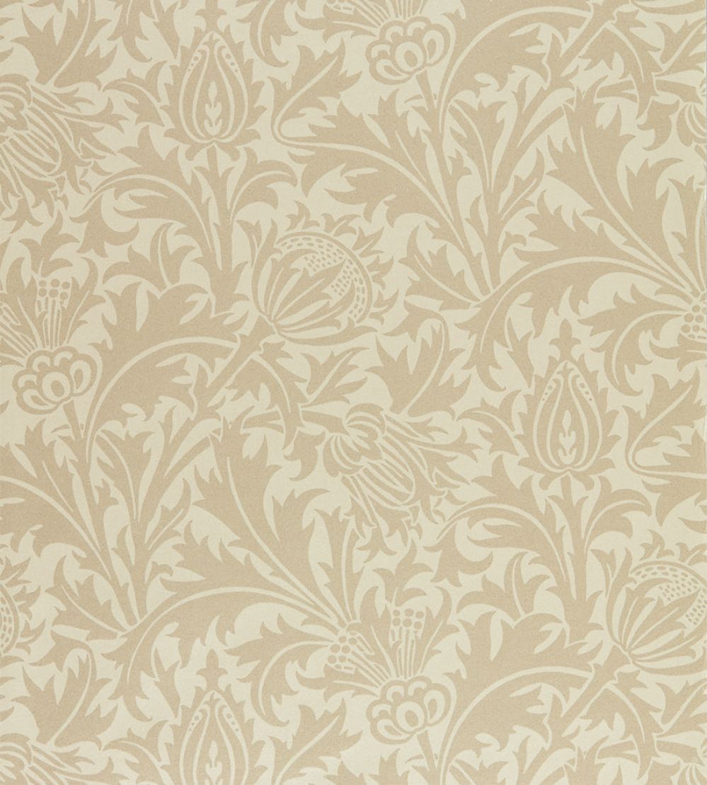 Pure Thistle Wallpaper by Morris & Co Linen