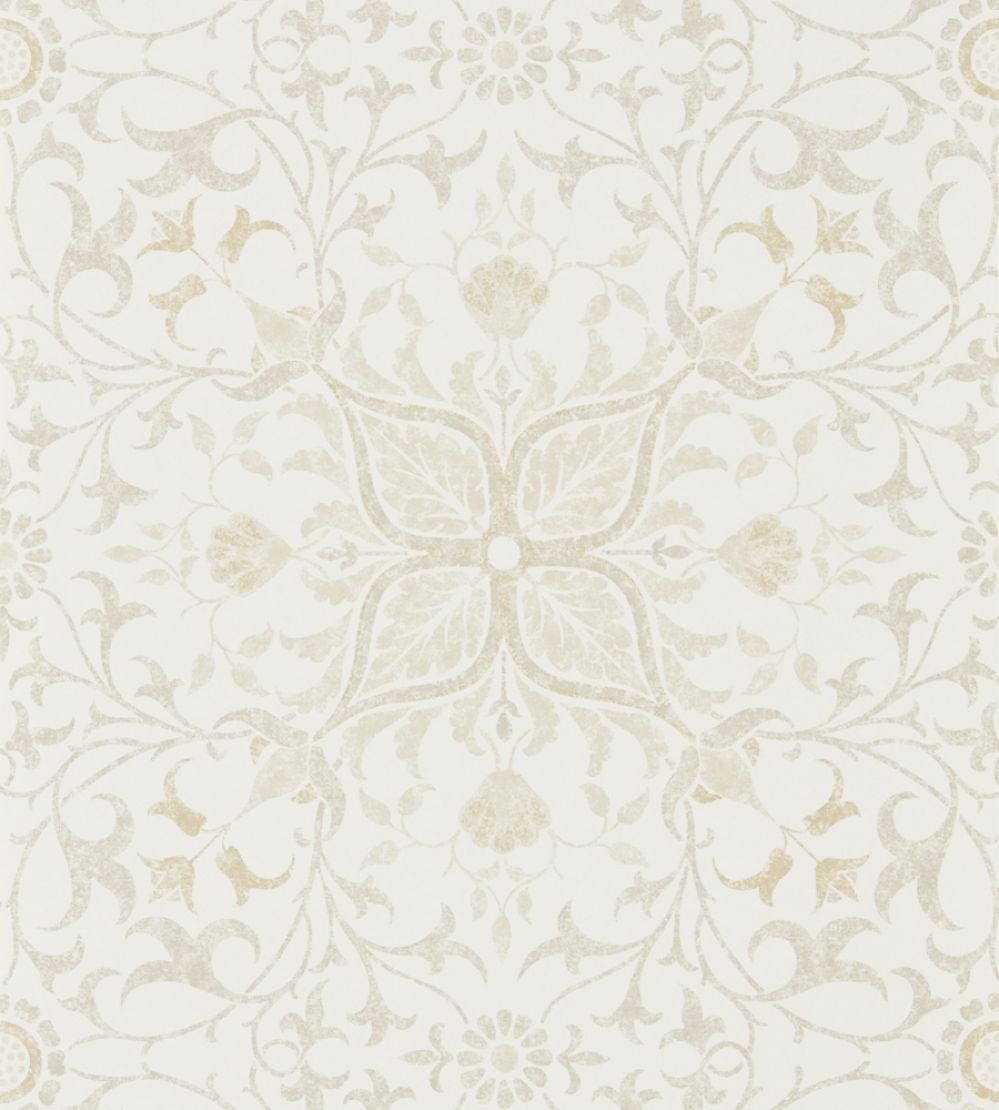 Pure Net Ceiling Wallpaper by Morris & Co Ecru/Linen