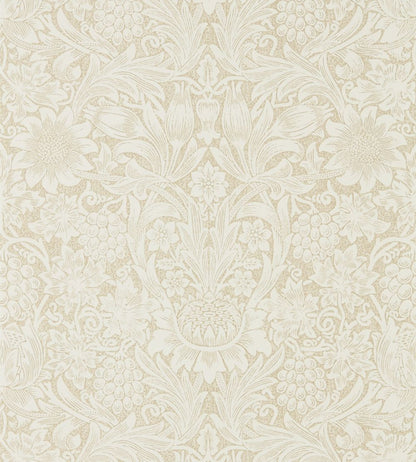 Pure Sunflower Wallpaper by Morris & Co Parchment/Gold