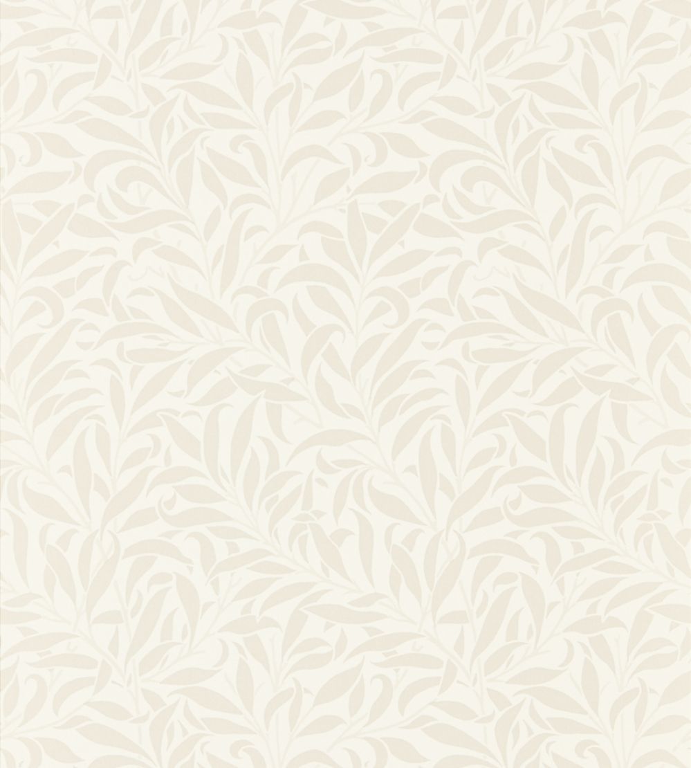 Pure Willow Bough Wallpaper by Morris & Co Ivory/Pearl
