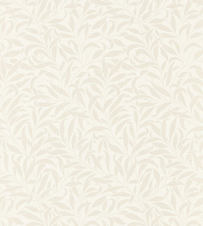 Pure Willow Bough Wallpaper by Morris & Co Ivory/Pearl