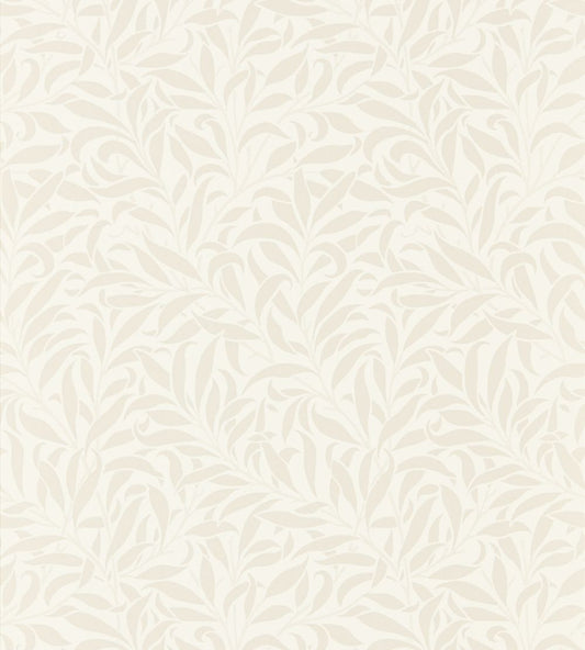 Pure Willow Bough Wallpaper by Morris & Co Ivory/Pearl