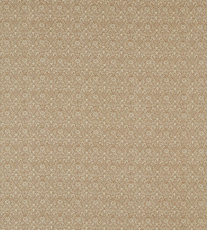 Bellflowers Weave Fabric by Morris & Co Wheat