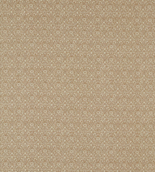 Bellflowers Weave Fabric by Morris & Co Wheat