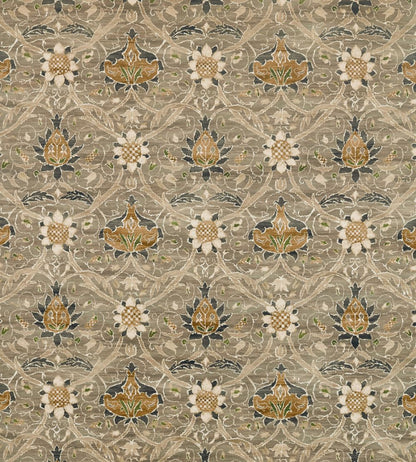 Montreal Velvet Fabric by Morris & Co Grey/Charcoal