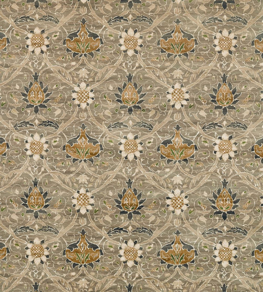 Montreal Velvet Fabric by Morris & Co Grey/Charcoal