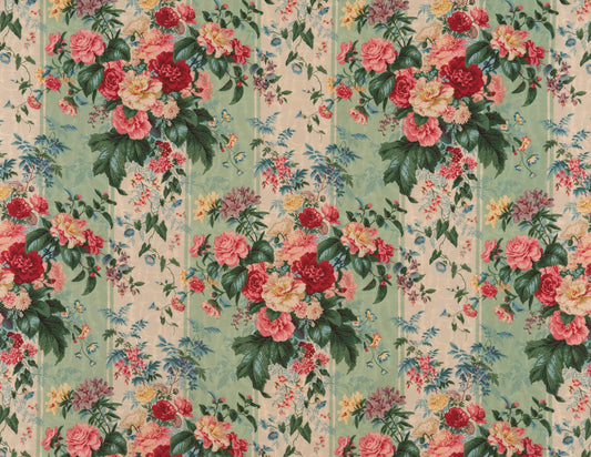 Mortefontaine Fabric by Le Manach in Vert (L4238002)