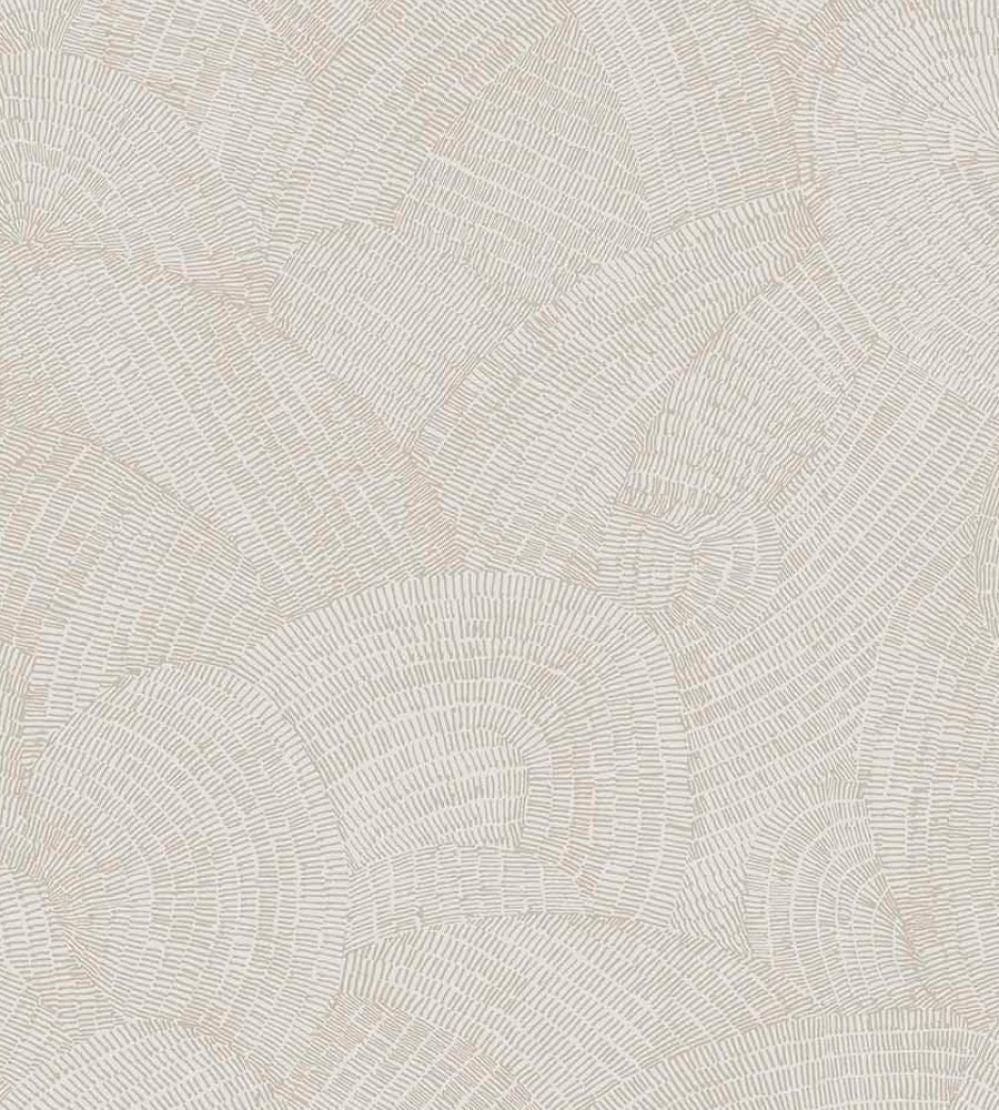 Mosaic Swirls Wallpaper by Eijffinger Beige/Sand